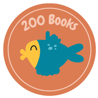 1000 Books 200 Books Badge